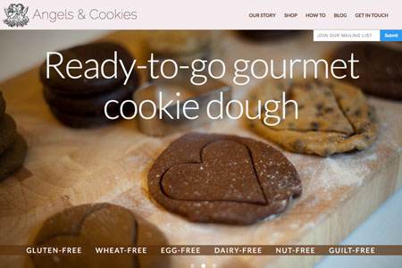 angelsandcookies.co.uk screenshot